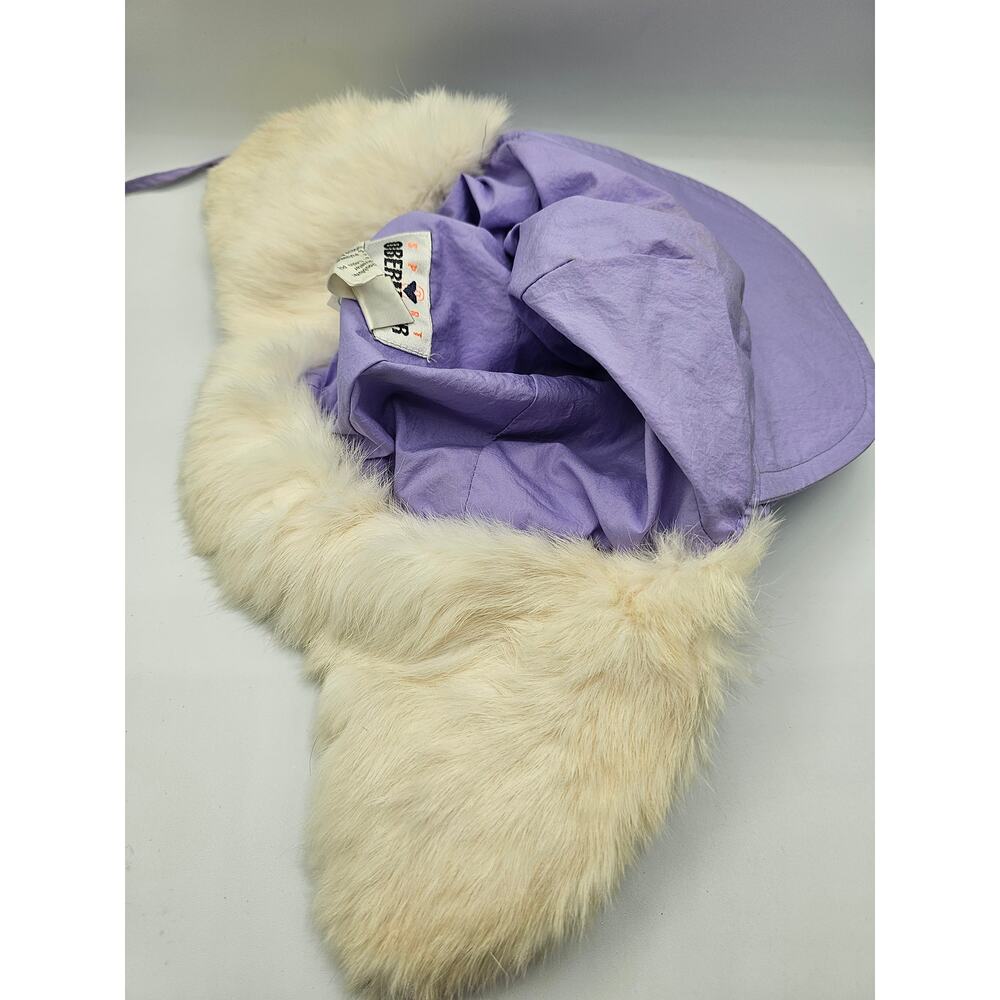 Obermeyer Lavender Fur-Lined Hat - Picture 7 of 7